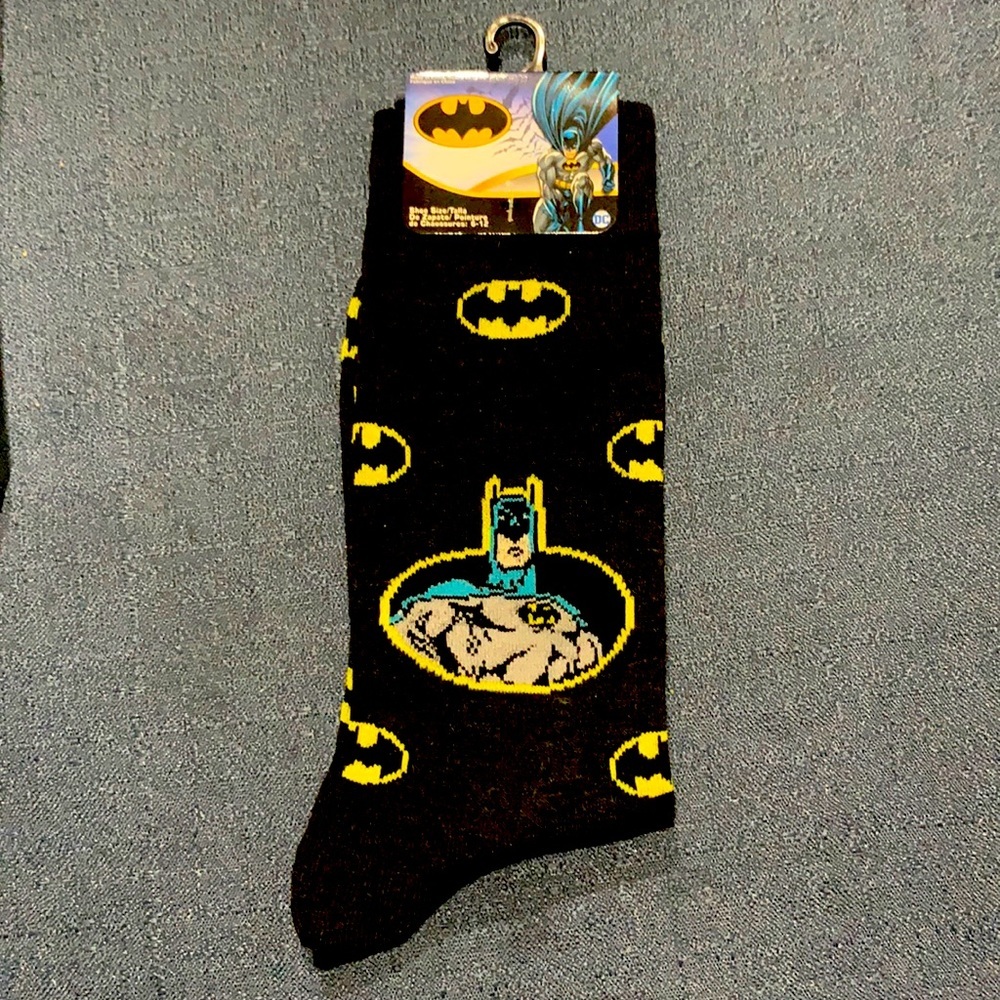 Batman Crew Socks 1pair NWT